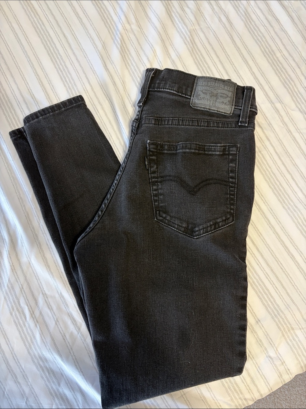 Levi's Women's Black Skinny High-Rise Jeans